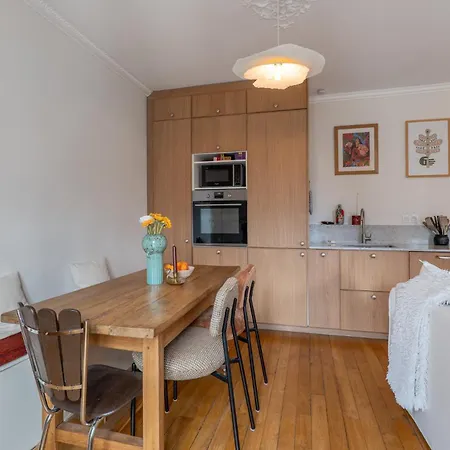 Lägenhet Charming 1br Floor In Montmartre With Elevator *